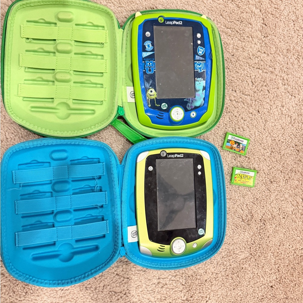LeapFrog LeapPad2 Learning Tablet - Green and Blue